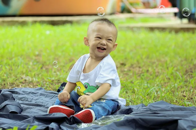 have fun, staff, kid, play, kushin, children, park, soap bubbles. The operations manual for a childcare center, in short