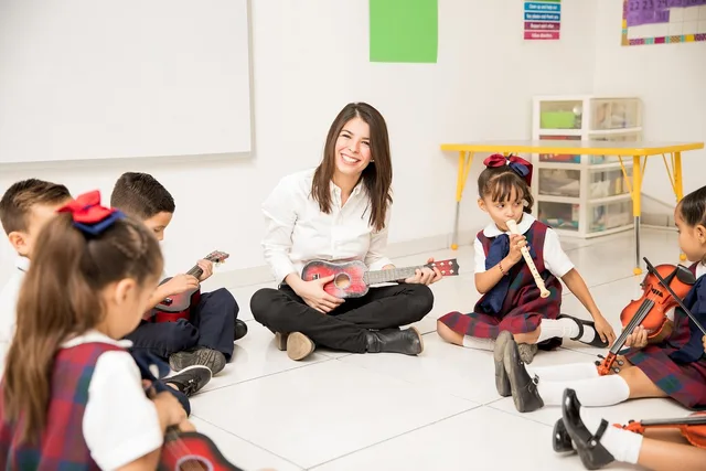 children, school, education, instructor, kindergarten, group, teacher, learning, studying, teaching, preschool, people, lifestyle, music, instrument, kindergarten, teacher, teacher, teacher, teaching, teaching, teaching, teaching, teaching. The pricing side of a profitable childcare center